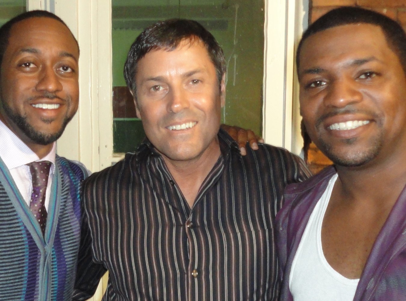 Jerry Rector guests stars with Mekhi Phifer and Jaleel White on "Psych".