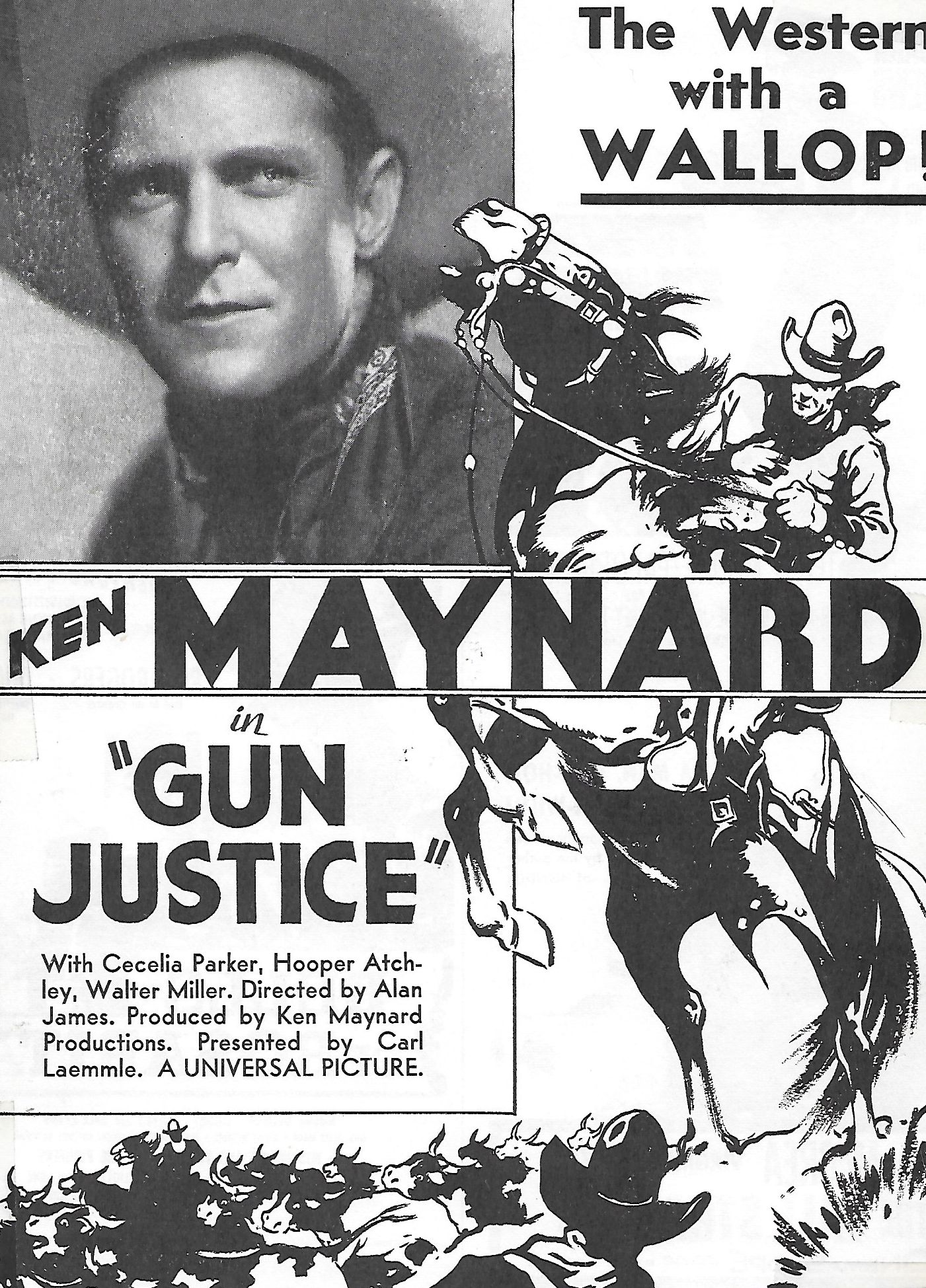 Ken Maynard in Gun Justice (1933)