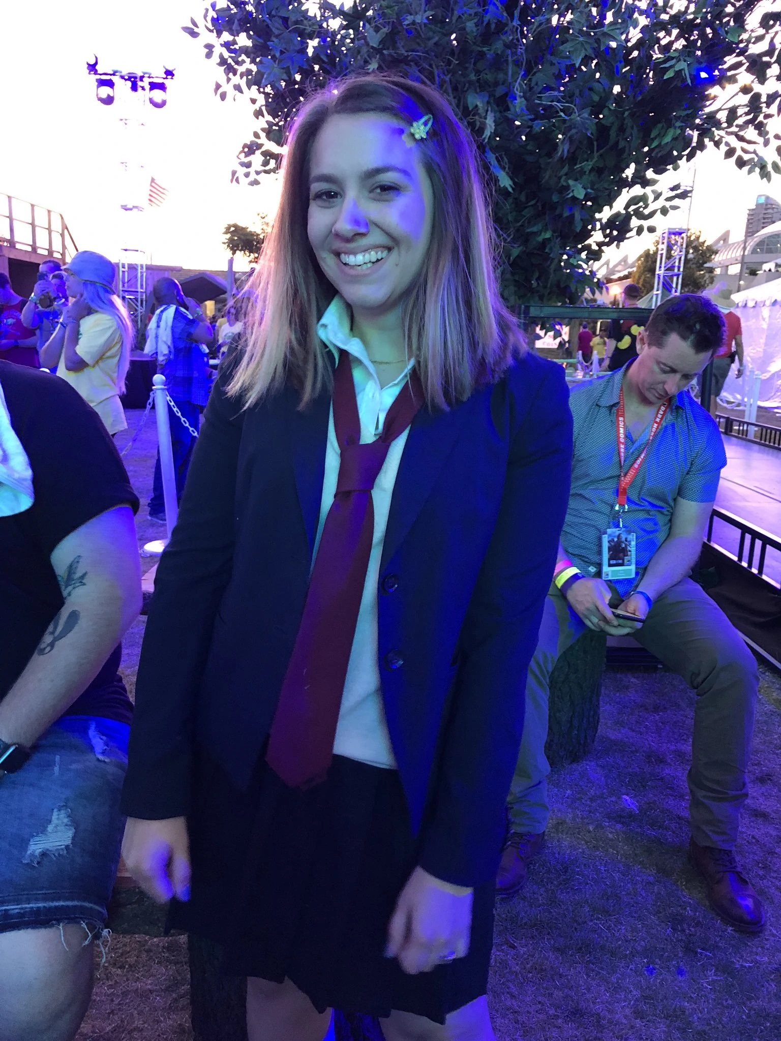 Megan Taylor Harvey at an event for FLCL Alternative (2018)