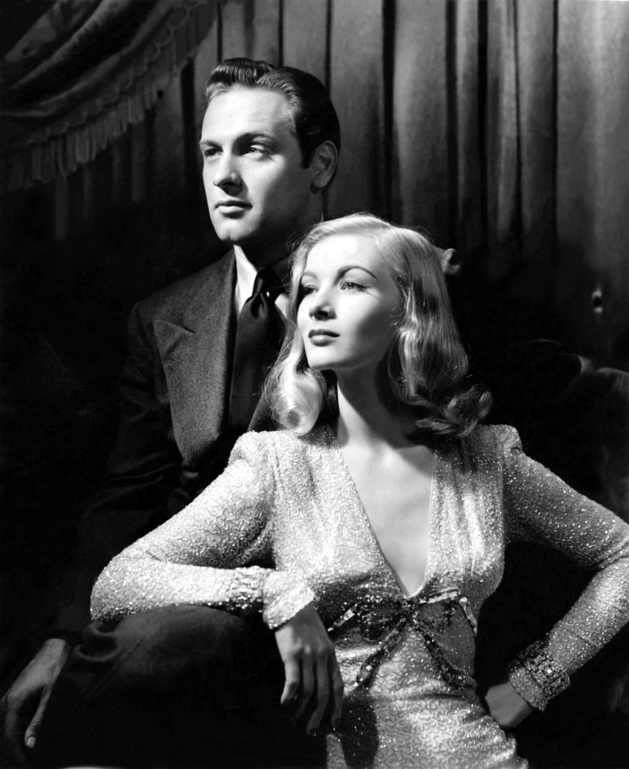 William Holden and Veronica Lake in I Wanted Wings (1941)