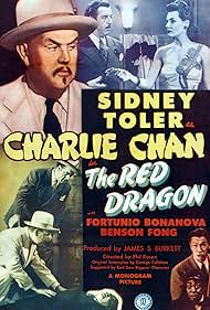 Fortunio Bonanova, Benson Fong, Marjorie Hoshelle, and Sidney Toler in The Red Dragon (1945)