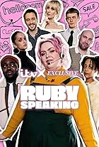 Kiera Lester, Joe Sims, Katherine Kelly, Sam Swainsbury, Jayde Adams, and Jamal Franklin in Ruby Speaking (2023)