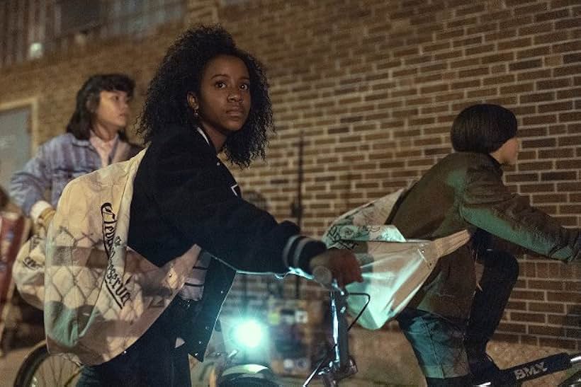 Riley Lai Nelet and Camryn Jones in Paper Girls (2022)