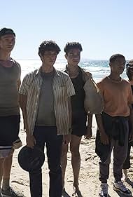 Tanner Ray Rook, Miles Gutierrez-Riley, Aidan Laprete, Reed Shannon, Alex Fitzalan, and Zack Calderon in Exodus (2022)