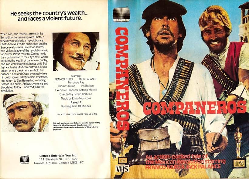 Jack Palance, Tomas Milian, and Franco Nero in Compañeros (1970)