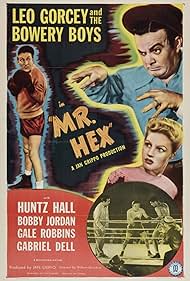 Leo Gorcey, Joe Gray, Huntz Hall, John Indrisano, and Gale Robbins in Mr. Hex (1946)