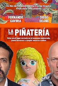 Fernando Gaviria, Javier Hospital, and Diego Deane in La Piñateria (2020)