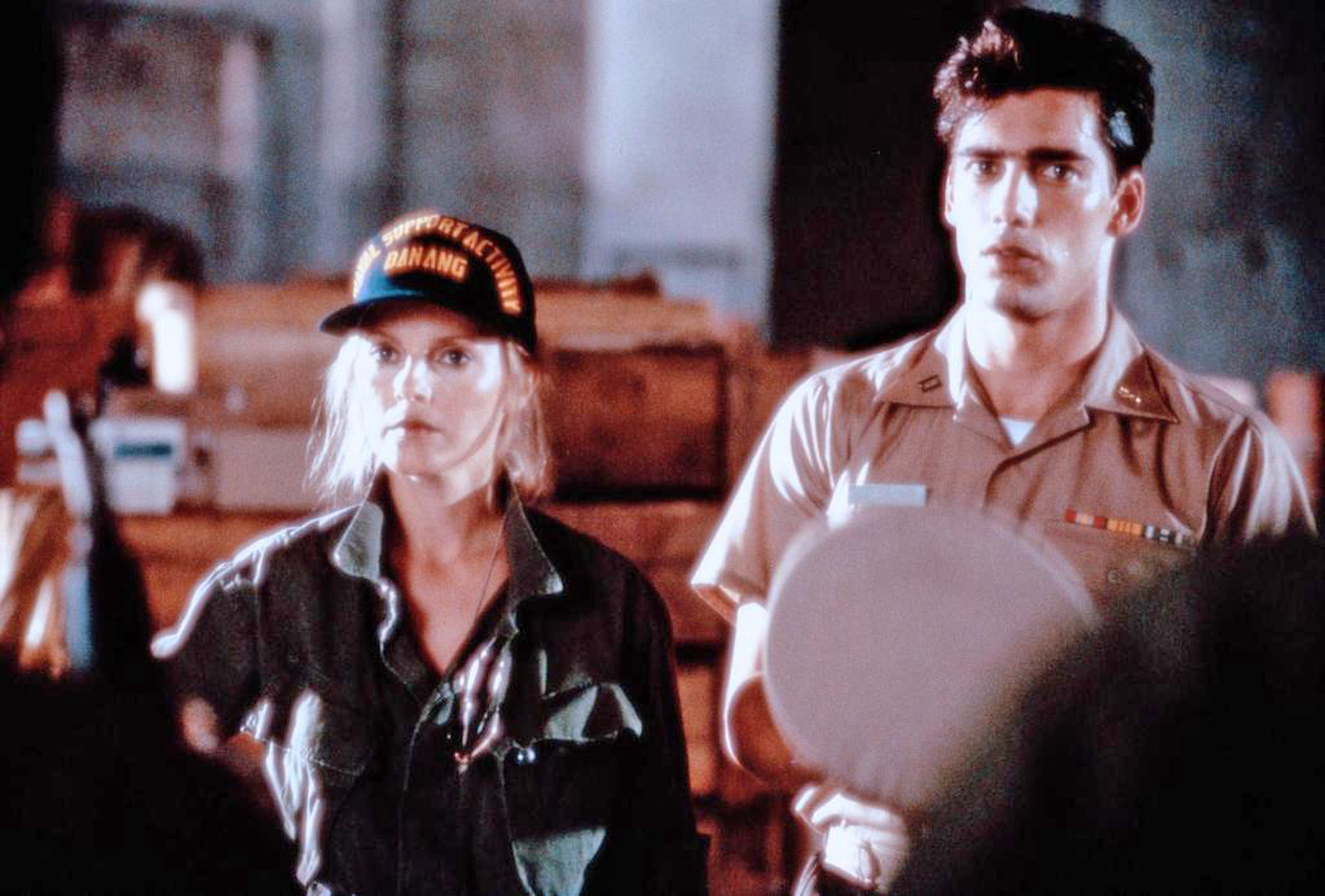 Cheryl Ladd and Ken Wahl in Purple Hearts (1984)