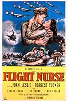 Joan Leslie and Forrest Tucker in Flight Nurse (1953)