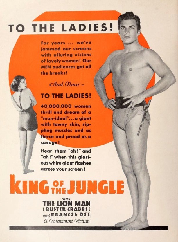 Buster Crabbe in King of the Jungle (1933)