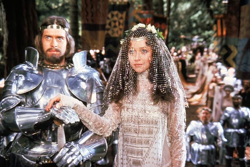 Cherie Lunghi and Nigel Terry in Excalibur (1981)