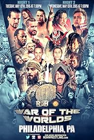 Christopher Daniels, Nick Massie, AJ Styles, Frankie Kazarian, Jushin Liger, Keiji Takayama, Mark Pugh, Jamin Pugh, Jamar Shipman, Maria Kanellis, Chris Lindsey, Matt Massie, Austin Jenkins, Hiroshi Tanahashi, Shinsuke Nakamura, William Hunter Johnston, Mike Bennett, Matthew Marinelli, Yujiro Kushida, Takaaki Watanabe, and Kazuchika Okada in Ring of Honor War of the Worlds 2015 (2015)