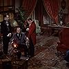 Vincent Price, Basil Rathbone, David Frankham, and Debra Paget in Tales of Terror (1962)