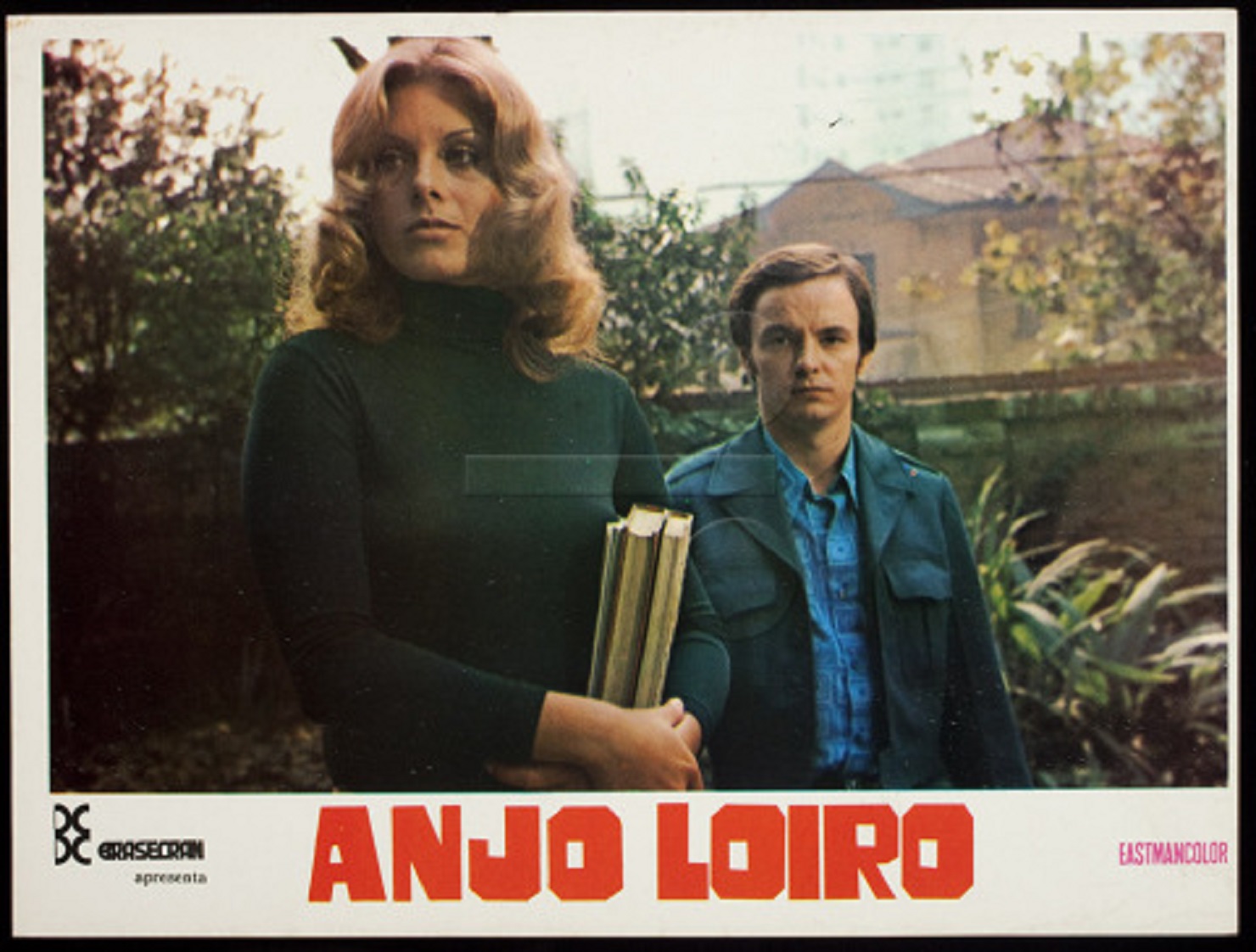 Ewerton de Castro and Vera Fischer in Anjo Loiro (1973)