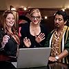 Tony Revolori, Kether Donohue, and Georgia King in Royalties (2020)