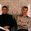 Brad Pitt and George Clooney in Ocean's Eleven (2001)