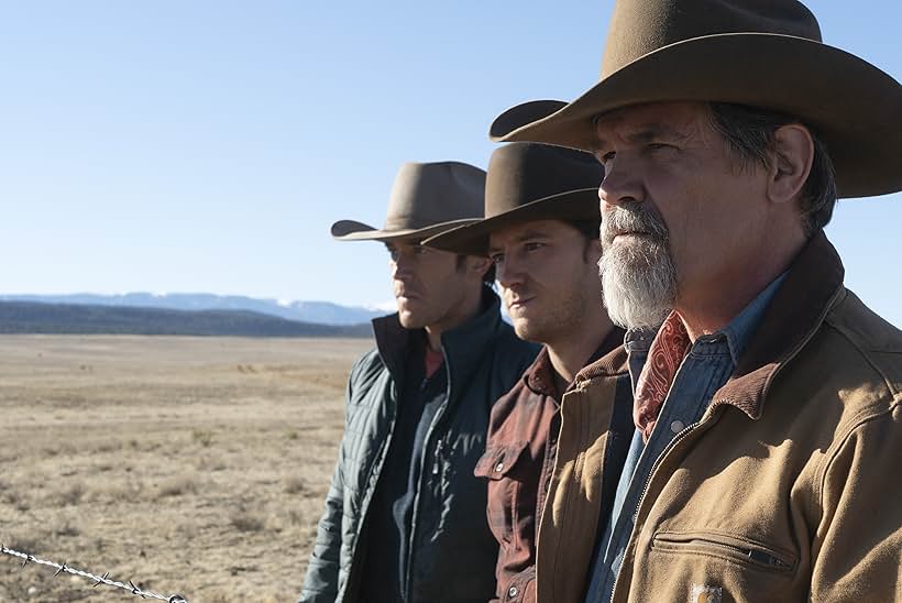 Josh Brolin, Tom Pelphrey, and Lewis Pullman in Outer Range (2022)