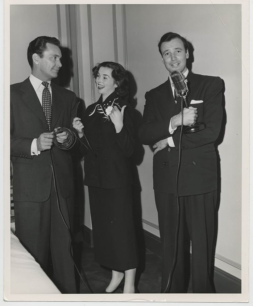 Dawn Addams, Richard Anderson, and Barry Sullivan in The Unknown Man (1951)