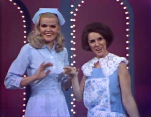 Eileen Brennan and Ruth Buzzi in Rowan & Martin's Laugh-In (1967)