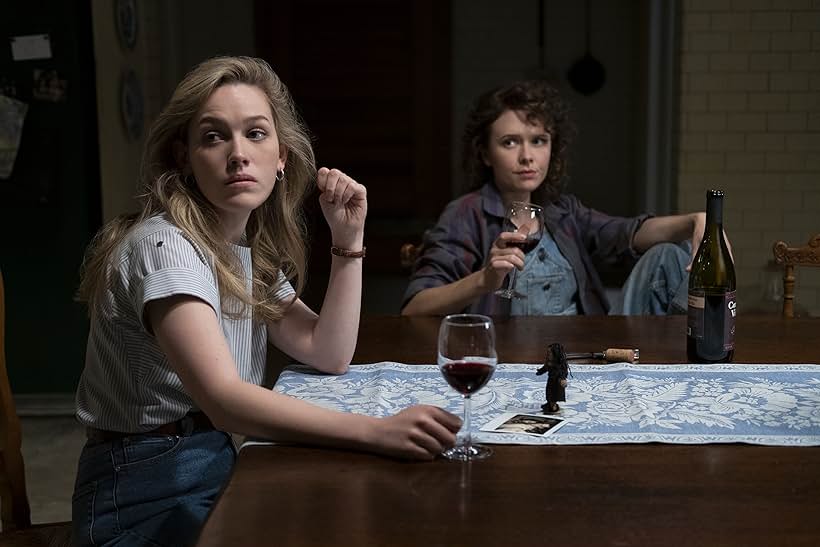 Amelia Eve and Victoria Pedretti in The Haunting of Bly Manor (2020)