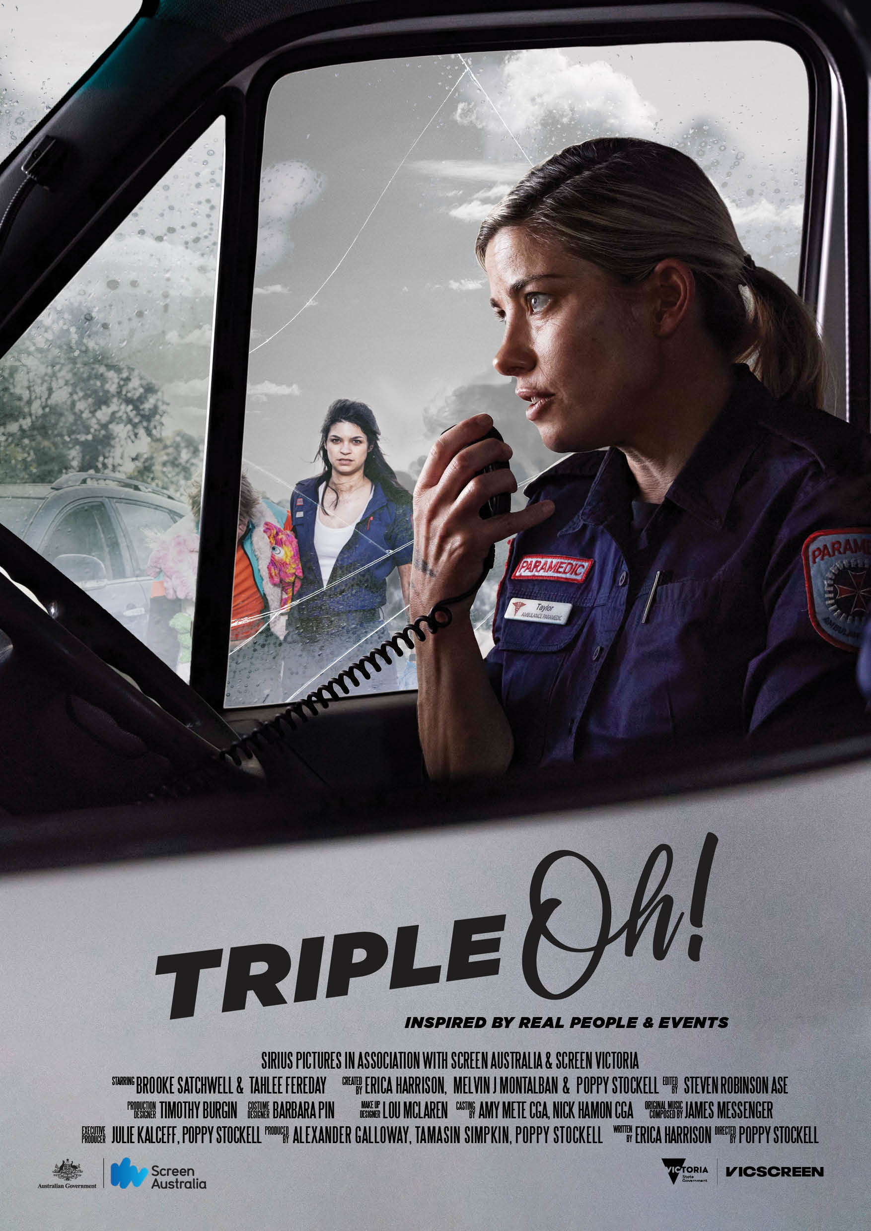 Brooke Satchwell and Tahlee Fereday in Triple Oh! (2024)