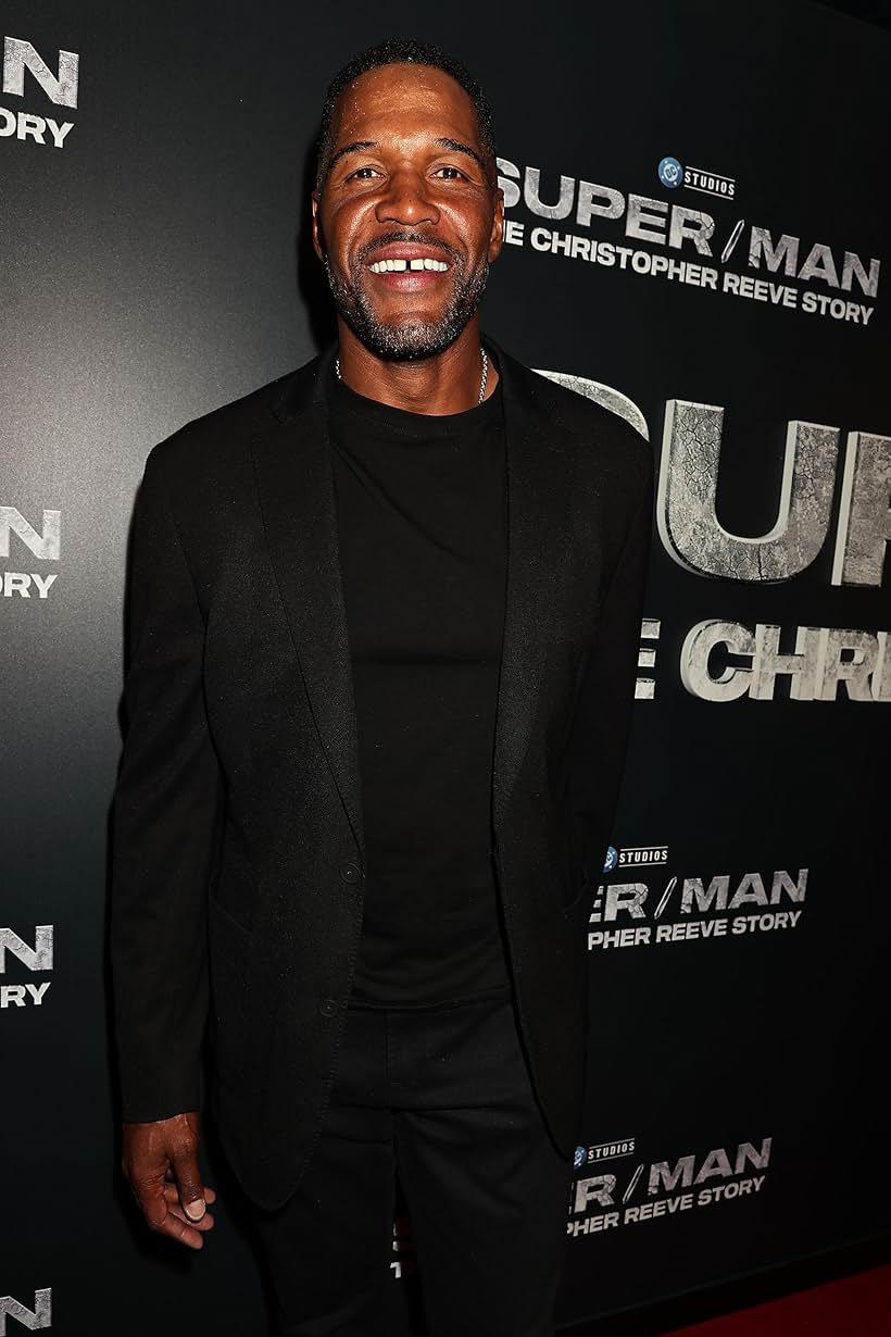 Michael Strahan at an event for Super/Man: The Christopher Reeve Story (2024)