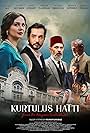 Emin Gürsoy, Nizam Namidar, Aybike Turan, Gulsim Ali, Zeynep Alasya, Benian Dönmez, Yusuf Aytekin, Selman Kayabasi, and Ercan Isik in Kurtulus Hatti (2022)