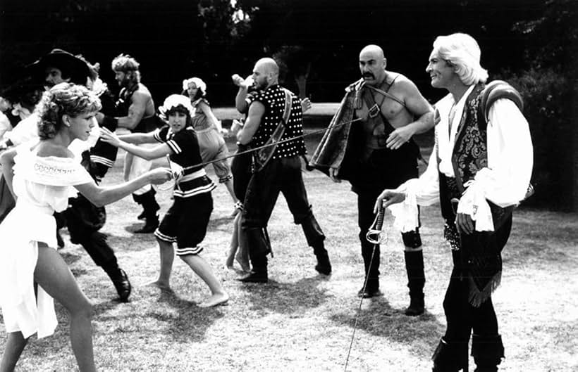 Kristy McNichol, Ted Hamilton, Kjell Nilsson, and Roger Ward in The Pirate Movie (1982)