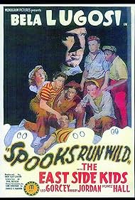 Bela Lugosi, David Gorcey, Leo Gorcey, Donald Haines, Huntz Hall, Ernest Morrison, Bobby Jordan, and Dorothy Short in Spooks Run Wild (1941)