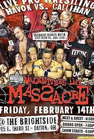 Trey Miguel, Ace Austin, Nobuhiko Oshima, Nick Wilson, John Crist, Jessicka Havok, Sami Johnston, Alex Colon, Jacob Southwick, Donovan Danhausen, Jake 'Warhorse' Parnell, Takuya Onodera, and Zachary Wentz in Wrestling Revolver: Valentine's Day Massacre (2020)