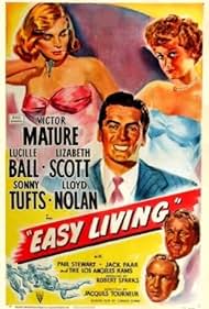 Lucille Ball, Victor Mature, and Lizabeth Scott in Easy Living (1949)