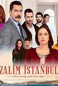 Fikret Kuskan, Mine Tugay, Deniz Ugur, Ozan Dolunay, Idris Nebi Taskan, Simay Barlas, Bahar Sahin, Berker Güven, and Sera Kutlubey in Cruel Istanbul (2019)