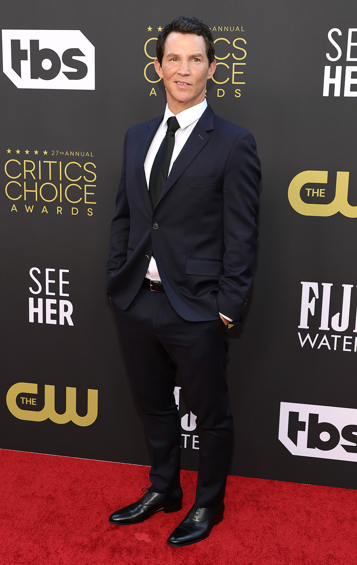 Shawn Hatosy on the red carpet at the 2022 Critic's Choice Awards