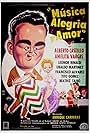 Alberto Castillo and Amelia Vargas in Música, alegría y amor (1955)