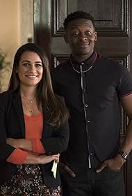 Lea Michele and Brandon Micheal Hall in The Mayor (2017)