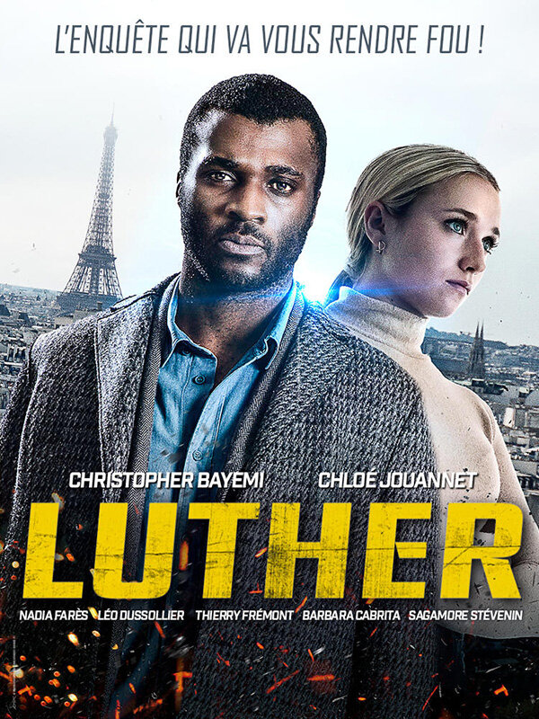 Chloé Jouannet and Christopher Bayemi in Luther (2021)