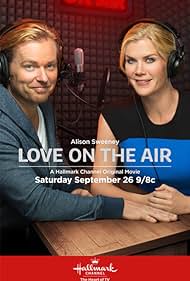 Jonathan Scarfe and Alison Sweeney in Love on the Air (2015)