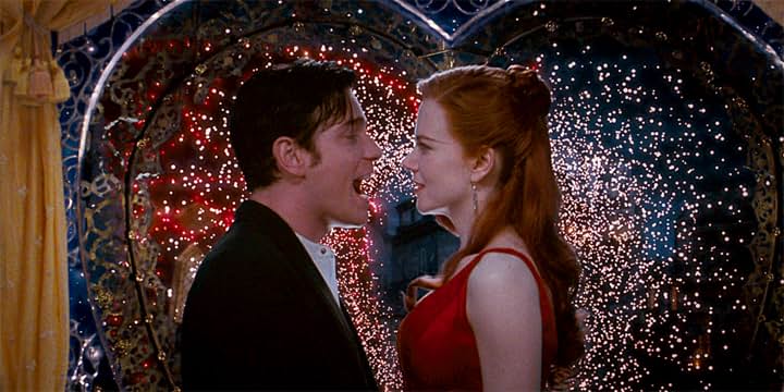 Nicole Kidman and Ewan McGregor in Moulin Rouge! (2001)