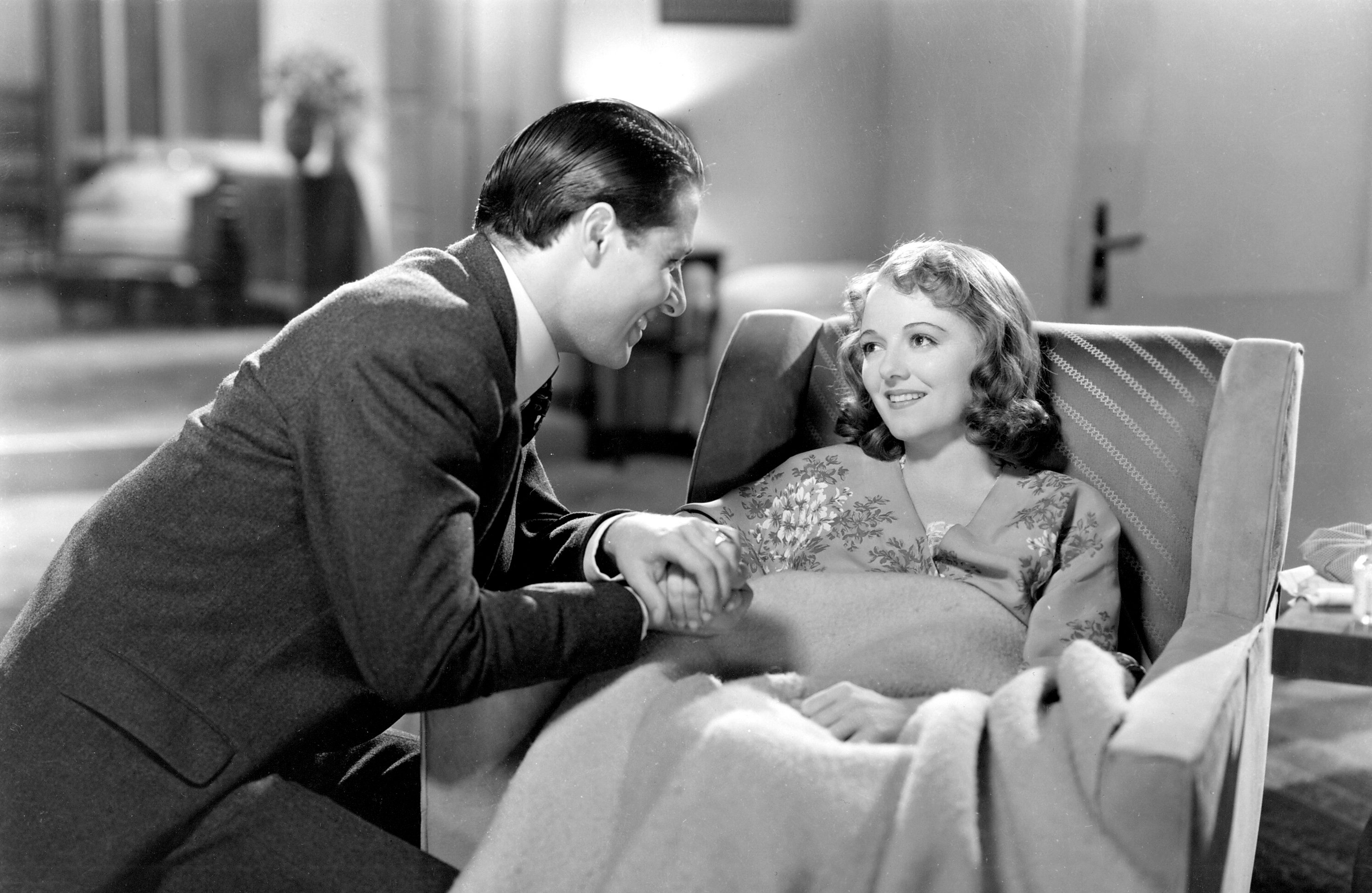 Don Ameche and Janet Gaynor in Ladies in Love (1936)