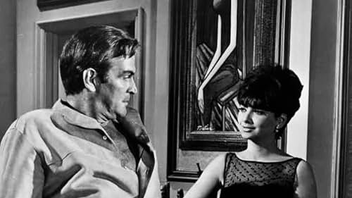 Stanley Baker and Suzanne Pleshette in After the Lion, Jackals (1966)