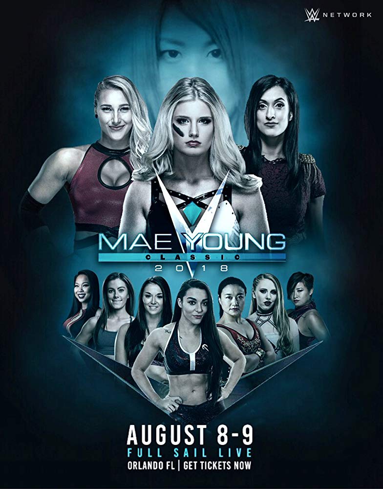 Meiko Satomura, Steffanie Newell, Courtney Stewart, Kacy Esther Catanzaro, Deonna Purrazzo, Karen Yu, Demi Bennett, Toni Rossall, Zhao Xia, and Jinny Sandhú in WWE: Mae Young Classic Women Tournament (2017)