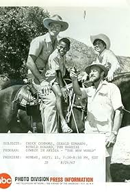 Chuck Connors, Gerald Edwards, Ronald Howard, and Tom Nardini in Cowboy in Africa (1967)