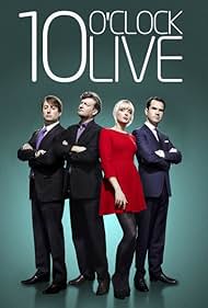 Charlie Brooker, Jimmy Carr, Lauren Laverne, and David Mitchell in 10 O'Clock Live (2011)