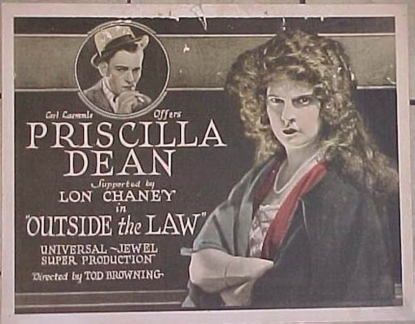 Lon Chaney and Priscilla Dean in Outside the Law (1920)