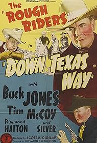 Tim McCoy, Raymond Hatton, and Buck Jones in Down Texas Way (1942)