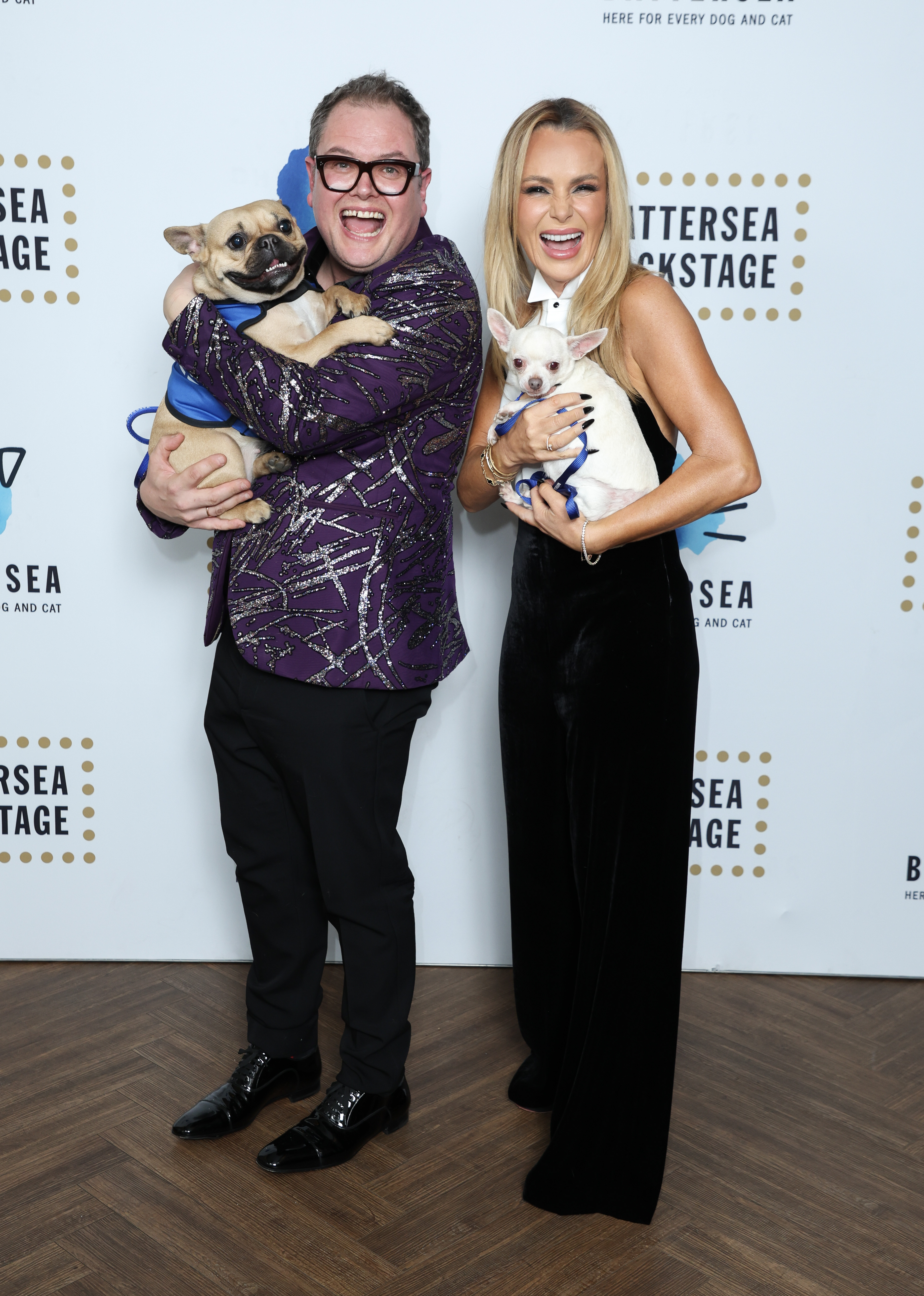 Amanda Holden and Alan Carr