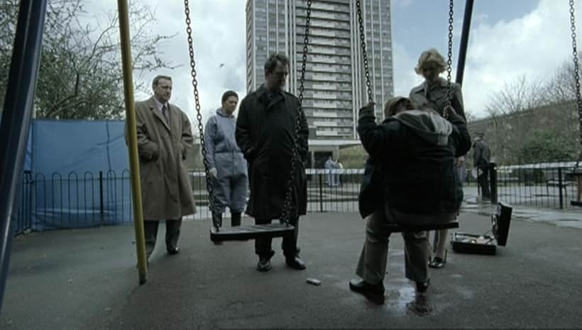 Neil Dudgeon, Frances Grey, Ken Stott, and Emma Cambridge in Episode #1.1 (2003)