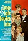 Senta Berger, Cornelia Froboess, Waltraut Haas, Johannes Heesters, and Sieglinde Thomas in Junge Leute brauchen Liebe (1961)