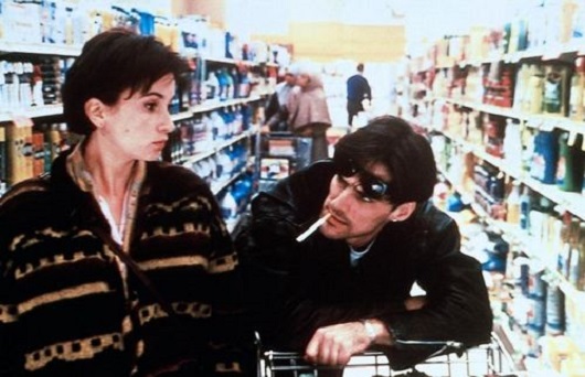 Thomas Gibson and Ruth Marshall in Love and Human Remains (1993)