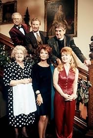 Kate O'Mara, Ian Lavender, Derek Nimmo, David Robb, Joan Sims, and Toyah Willcox in Cluedo (1990)